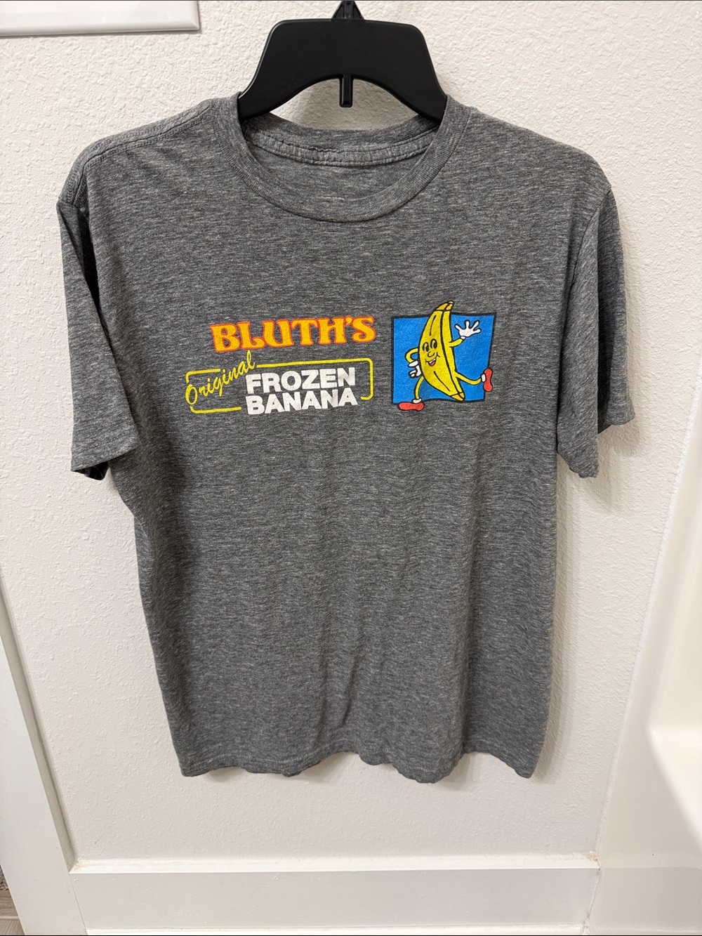 Arrested Development Gray Graphic Tee with Inner Logo Print